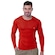 Camisa UV LJ Camisas UV Proteção Solar UV50 + ICE Camiseta Térmica Manga longa Segunda Pele - Unisse VERMELHO
