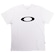 Camiseta Oakley Logo o Ellipse - Masculina BRANCO