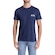 Camiseta Billabong Arch Flower - Masculina AZUL ESCURO