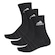 Meia adidas Cano Alto - Adulto PRETO