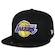 Boné Aba Reta New Era 59Fifty Nba Los Angeles Lakers - Fitted - Adulto PRETO