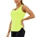 Camiseta Regata Alto Giro Skin Fit - Feminina VERDE