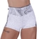 Shorts Orbis Fitness Recortes Poliamida Cós Alto - Feminino BRANCO