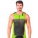 Camisa Kauna sem Mangas Triathlon Elite Fluor Power Proteção UV50+ - Masculina Nao Se Aplica