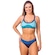 Sunkini Kauna Acqua Proteção UV50+ - Feminino AZUL/AZUL CLARO