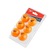 Kit de Bolas Tênis Mesa Ping Pong Speedo - 6 Unidades LARANJA