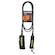 Corda Leash Dakine 9X1/4 Longboard Panturrilha PRETO