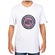 Camiseta Quiksilver Circle Game - Masculina BRANCO
