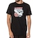 Camiseta Hurley Floral Wave - Masculina PRETO