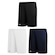 Kit 3 Calções Penalty X Plus Size - Masculino PRETO/BRANCO