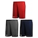 Kit 3 Calções Penalty X Plus Size - Masculino VERMELHO/CINZA ESC
