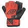 Luva de Goleiro Umbro Pró 5 - Adulto VERMELHO/PRETO