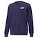 Blusão de Moletom Puma Essentials Small Logo - Masculino AZUL ESC/BRANCO