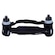 Pochete Hidrolight Fit Bottle com 2 Squeeze H93 PRETO