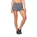 Shorts 2 Em 1 Run More Silky - Feminino CINZA/PRETO