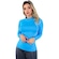 Camiseta Térmica de Compressão Vekyo Segunda Pele Proteção UV - Feminina AZUL CLARO