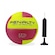 Bola Vôlei de Praia Penalty X Pro + Bomba de Ar AMARELO/ROXO