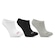 Kit Meias Invisível Olympikus - 3 Pares - Feminina PRETO/BRANCO
