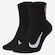 Kit de Meias Cano Alto NikeCourt Multiplier Max - Adulto - 2 Pares PRETO