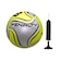 Kit Bola Society Penalty 8 X + Bomba de Ar BRANCO/AMARELO