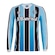 CAMISA MANGA LONGA DO GRÊMIO UMBRO OF.1 2022 CLASSIC S/N - MASCULINA AZUL ESC/PRETO