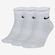 Kit de Meias Nike Everyday Lightweight com 3 Pares - Unissex BRANCO