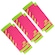 Kit com 3 Manguito Curto Voleibol Arrow -  Unissex ROSA