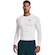 Camisa de Compressão Manga Longa Under Armour HG Comp - Masculina BRANCO