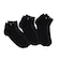 Kit Meia Cano Curto Lupo Walk - 3 Pares - Adulto PRETO