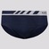 Cueca Slip Lupo Microfibra sem Costura - Adulto AZUL ESCURO