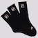 Kit Meia Fila Cano Alto Fbox - 3 Pares - Adulto AZUL ESCURO