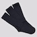 Kit Meia Cano Longo Lupo Sport Walk - 3 Pares - Adulto PRETO