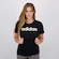 Camiseta adidas Essentials Slim Logo - Feminina PRETO/BRANCO