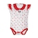 Body do São Paulo Reve Dor Heart - Infantil BRANCO