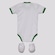Kit Torcida Baby do Palmeiras: Body + Pantufa - Infantil BRANCO