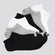 Kit Meia New Balance Soft - 6 Pares - Adulto PRETO