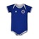 Body do Cruzeiro Torcida Baby Listrado Uv - Infantil AZUL