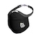 Máscara de Proteção do Santos Fiber Knit Sport - Adulto PRETO