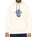 Blusão de Moletom com Capuz Rip Curl Operator Hood Plus Size - Masculino Off White