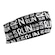 Testeira Bandana Hupi Run Run - Adulto PRETO