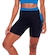 Bermuda Snd Fitness Cross Com Bolso - Feminina PRETO/AZUL