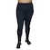 Calça Legging Selene Suplex Básica Plus Size - Feminina PRETO