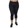 Calça Corsário Selene Suplex Básica - Feminina PRETO