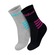 Kit de Meias Wilson B1412403PTCZ com 02 Pares - 34 ao 38 - Adulto CINZA/PRETO