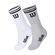 Kit de Meias Wilson B1412405BRCZ com 02 Pares - 39 ao 44 - Adulto BRANCO/CINZA