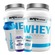Kit 2x Whey Foods Morango + Chocolate 900g + BCAA Fit 100g + Premium Creatina 100g + Coqueteleira Chocolate + Morango