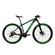 Bicicleta KSW Alumínio - Aro 29 S91 - Freio Hidráulico - Câmbio Shimano Alivio - 27v - Adulto PRETO/VERDE