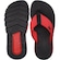 Chinelo Kenner Rakka U1 - Adulto VERMELHO/PRETO