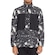 Blusão de Moletom Billabong Aberto Canyon Zip Mock - Masculino PRETO
