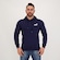 Blusão de Moletom Puma ESS Small Logo FL - Masculino AZUL ESCURO